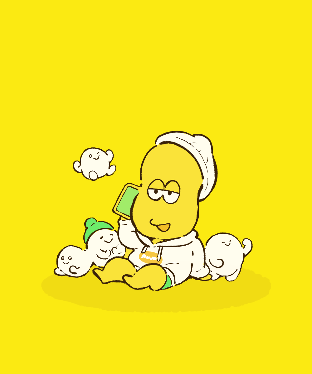 povoとピーナッツくん