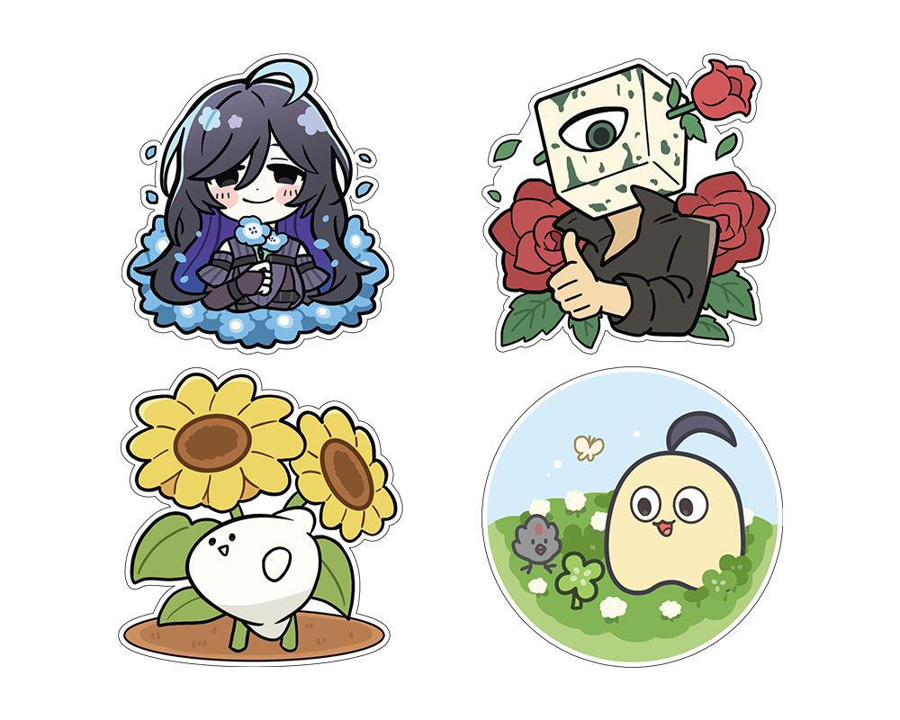 みてるよみてる周年記念ステッカー