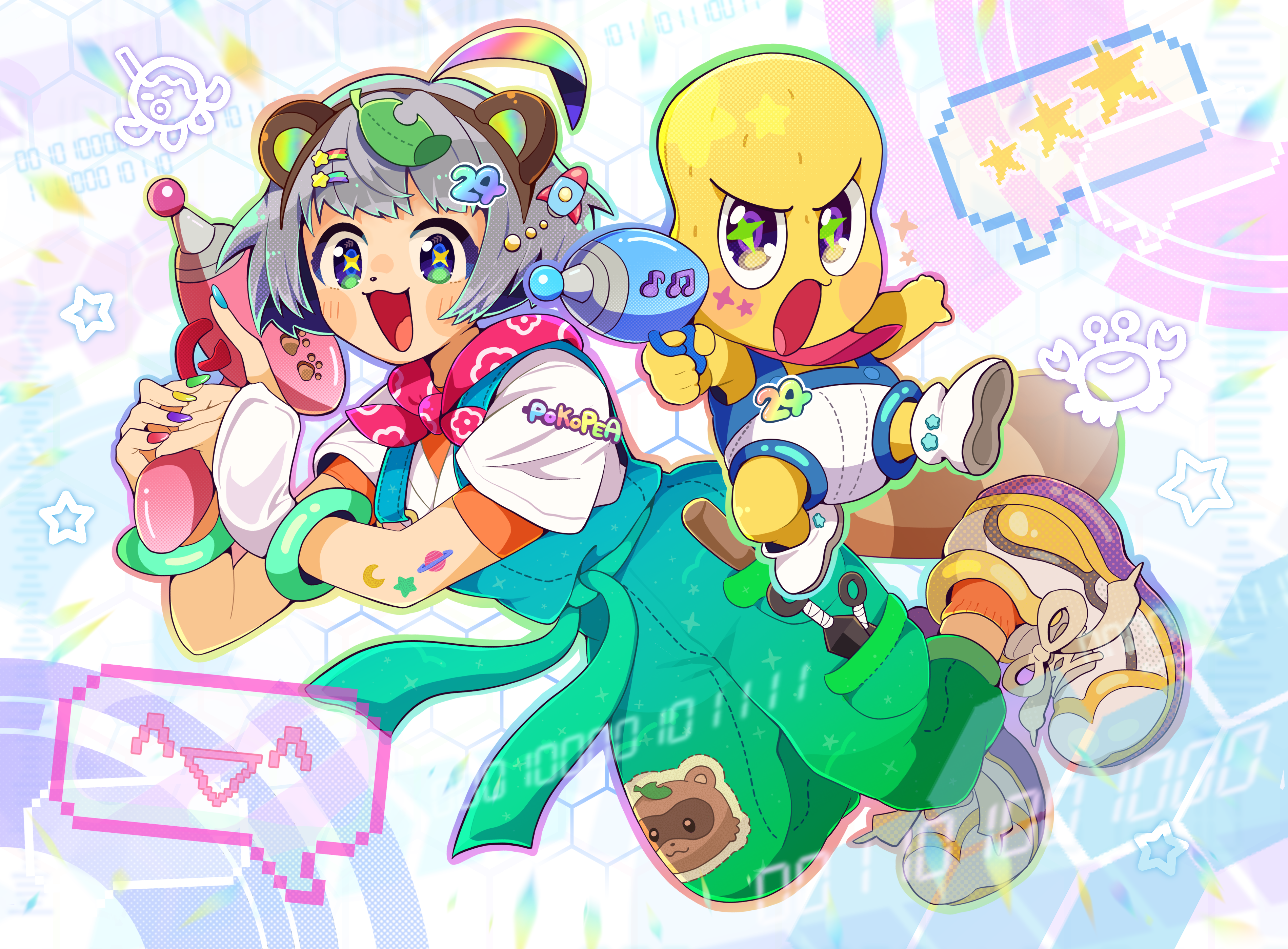 ぽんぽこ24 vol.6「フューチャー」キービジュアル